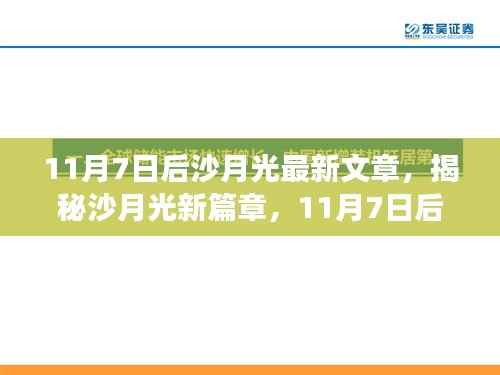 揭秘沙月光新篇章，深度洞察后的最新文章发布（11月7日后）