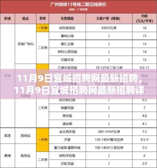 11月9日宜城招聘网最新招聘详解及求职全攻略