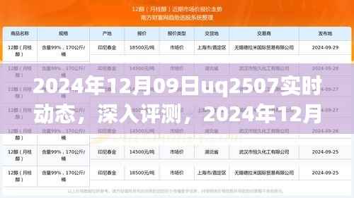 独家评测，2024年12月09日uq2507实时动态深度解析