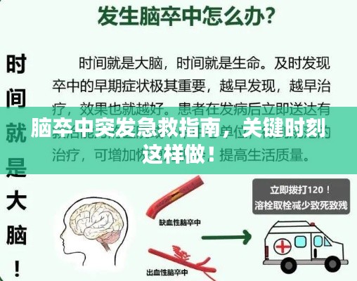 脑卒中突发急救指南,关键时刻这样做!