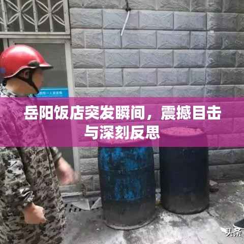 岳阳饭店突发瞬间，震撼目击与深刻反思